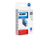 Kmp C83 - 9 Ml - Cyan - Kompatibel - Bläckpatron - För Canon Pixma Ip4950, Ix6550, Mg5350, Mg6150, Mg6250, Mg8150, Mg8250, Mx715, Mx885, Mx895