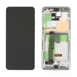 Samsung Galaxy S20 Ultra Skärm Display Original - Vit