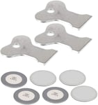 Transducer Discs Disks for DIMPLEX Electric Heater / Fire + Cap Tool (Pack of 6)