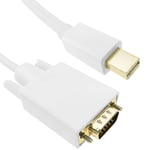 Male Mini Cable DisplayPort vers VGA male 1 m