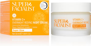 Super Facialist Vitamin C Overnight Resync Night Cream, Sleepsmart Complex, Shea