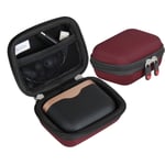 Hermitshell Hard Travel Case for Sony WF-1000XM3 Truly Wireless Noise Cancelling Headphones (Red)