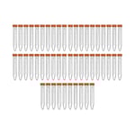 15 ml Koniska Centrifugrör, 50 st Sterila Rör med Läckagesäkra Skruvlock, Koniska Rör med Gr