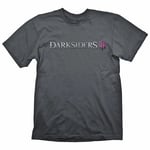 DARKSIDERS 3 Logo T-Shirt, Male, Medium, Grey (GE6253M)