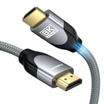 HDMI 2.1 Cable 2M, mytysun 8K Ultra HD HDMI Cable |Support High Speed 48Gbps 8K@60Hz, 4K@120Hz, Dynamic HDR, eARC Compatible with Newest Apple TV,Samsung QLED TV,Xbox Series X,PS5