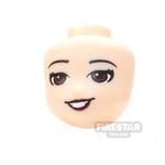 LEGO Elves Minifigure Heads Dark Red Eyes