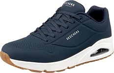 Skechers Men's Uno Stand on Air Trainers, Navy, 8 UK