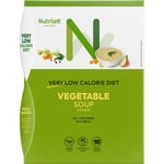 Nutrilett VLCD Vegan Vegetable Soup -ateriankorvikekeitto, 35 g, 10-PACK