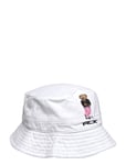 Polo Bear Cotton Bucket Hat Sport Headwear Bucket Hats White Ralph Lauren Golf