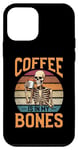 iPhone 12 mini Retro Coffee Brewer Skeleton Case
