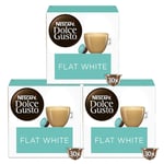 Nescafe Dolce Gusto Flat White Magnum Pack 90 Coffee Pods (90 Drinks)