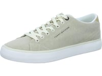 Tommy Hilfiger Men Trainers Shoes, White (Calico), 46