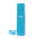 Télécommande Wiimote plus (Motion plus inclus) pour Nintendo Wii et Wii U - Bleu - Straße Game ®