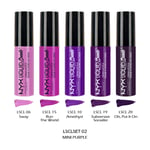 1 NYX Liquid Suede Cream Lipstick - Mini Size Set "LSCLSET02 - Purple" Joy's