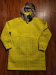 Women’s Nike Oversized Sportswear Jacket Sz S Volt Grey CU6691 757