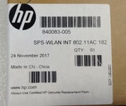 HP Elite x2 1012 G1 840083-005 18260NGW wireless card WLAN 802.11AC BT4 Card NEW