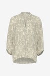 Soaked in Luxury - Blus sloSaka Amily Blouse - Beige