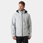 Helly Hansen Men’s Crew Hooded Sailing Jacket 2.0 Grey 2XL