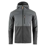 Fjallraven 82257-048-020 Abisko Trail Fleece M Sweatshirt Men's Iron Grey-Grey Size L