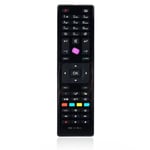 Télécommande JVC HD TV RC4875/RC-4875 Spécifique Finlux BUSH compatible à plies contrôle télévision à distance infrarouge