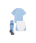 Puma Childrens Unisex Manchester City F.C. Home Mini Kit - Blue - Size 2-3Y