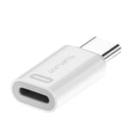 4Smarts Lightning til USB-C Adapter - 2 stk. - Hvit