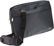 Navitech Black Sleek Water Resistant Travel Bag For The Lenovo Tab M9 9" tablet