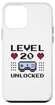 iPhone 12 mini Level 20 Unlocked - Gamer Birthday 20 Year Motif Case