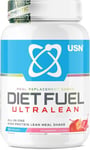 USN Diet Fuel UltraLean Strawberry 1KG: Meal Replacement Shake, Diet Protein