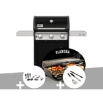 Barbecue à gaz Weber Spirit E-315 mix gril et plancha + Kit de nettoyage + Kit 3 ustensiles