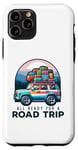 Coque pour iPhone 11 Pro Tout est prêt pour un voyage en voiture, aventure, voyage, vacances en plein air