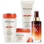 Kérastase Nutritive Bain Satin 250ml + Masque Intense 200ml + Nectar Termique 150ml + 8H Magic Night Serum 90ml