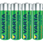 VARTA Batteri AA 4 st 2100 mAh - Uppladdningsbara