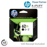 Genuine HP 62XL Black Ink Cartridge - For HP Officejet 5740 Printers