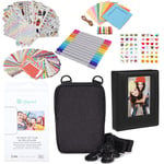 Lifeprint 3x4" Premium Zink Photo Paper (40 Pack) Accesory Kit with Photo Album, Case, Stickers, Markers