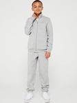 Boys, adidas Sportswear Junior All Szn Tracksuit - Grey, Grey, Size 11-12 Years