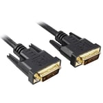PremiumCord Câble de Connexion DVI-D Dual Link DVI (24 + 1) mm 0 5 m