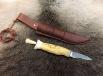 Wood Jewel Svampkniv med Borste