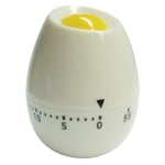 Fackelmann Kitchen Egg Timer One Size Vit / Gul