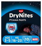 Huggies DryNites Pyjama Bed Wetting Pants Boys  3-5 Years - 10 Pants