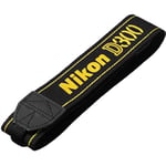 Nikon Japan Camera Neck Official Strap AN-D300 for d300 Black Yellow