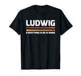 Ludwig Everything Else Is Noise Classical Music Drum Sticks T-Shirt