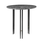 Gubi - IOI Coffee Table 50 cm Black / Grey Emperador - Småbord & sidobord