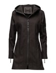 3/4 Raincoat Black Ilse Jacobsen