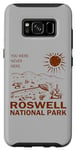Coque pour Galaxy S8 Soucoupe volante OVNI du parc national de Roswell Meme Souvenir