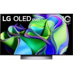 LG 48C3 - TV OLED 48'' (121 cm) - 4K Ultra HD 3840x2160 - 100 Hz - Smart TV - Processeur α9 Gen6 - Dolby Atmos - 4xHDMI - Wifi