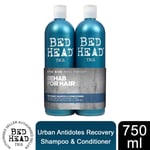 Bed Head by TIGI Shampoo & Conditioner Urban Recovery, 750ml