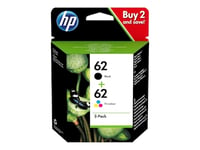 HP Bläck 62 Svart/Tri-Color