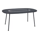 Fermob - Lorette Oval Table 160x90 cm Anthracite 47
