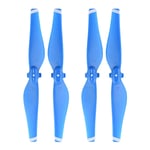 4pcs 5332S Propellers/Fit For - DJI Mavic/Air Drone Accessories Quick Release Blade 5332 Props Replacement Spare Parts Red Blue White (Colore : Blue)